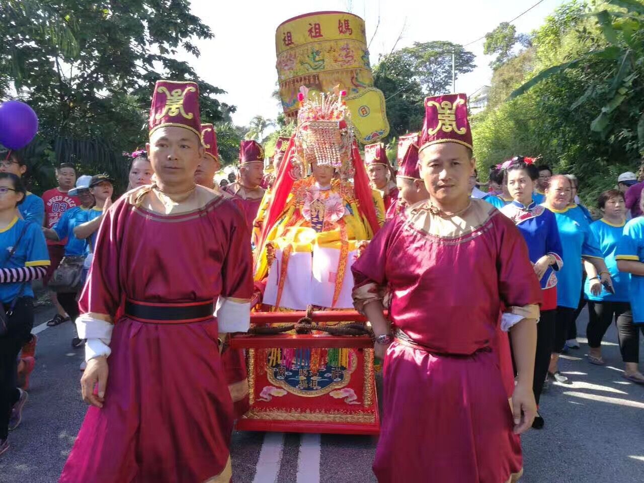 湄洲妈祖在马来西亚绕境巡安