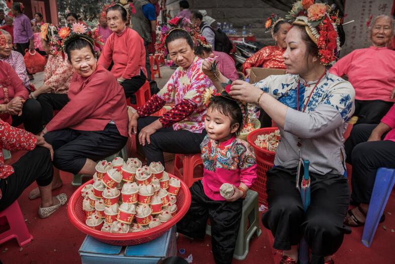 福建泉州蟳埔祭妈祖