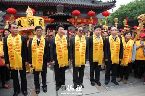天津天后宫举行妈祖诞辰1055周年庆典