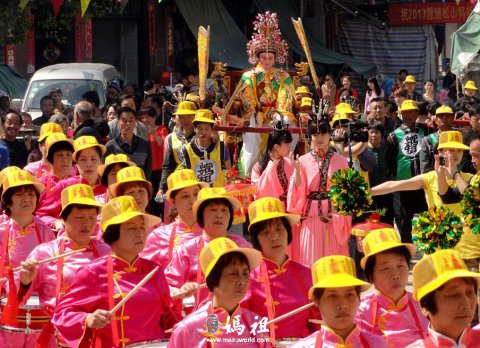 两岸信众齐聚霞浦天后宫庆妈祖诞辰